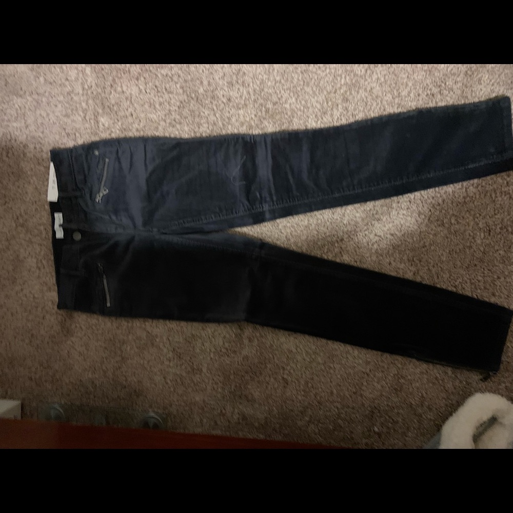 Loft black skinny pant